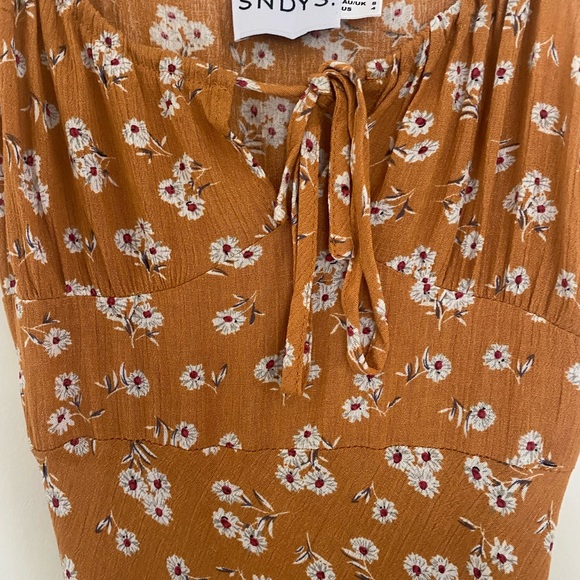 SNDYS The Label Honolulu Dress Size 4 - Color Amber Daisy - Picture 6 of 9